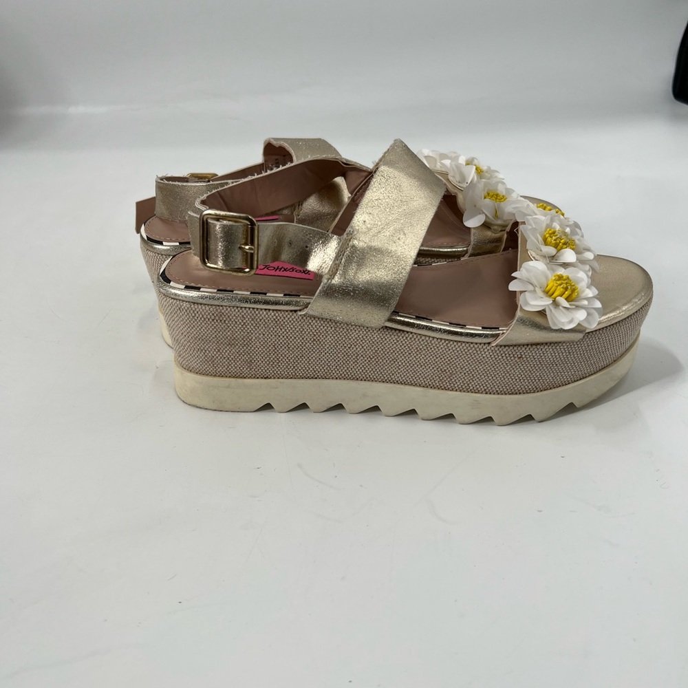 Betsey Johnson Y2K floral platform sandals ( 7.5 ) - Picture 5 of 9